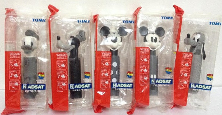 Medicom Toy Tomy Disney Tablet Nadsat Mickey Minnie Bluto Donald Duck Pluto 5 Monochrome Ver Figure Set - Lavits Figure