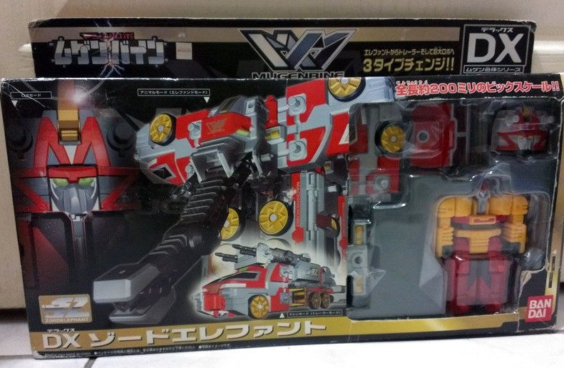 Bandai MRR Machine Robo Rescue Robot DX Zord Elephant Action Figure - Lavits Figure