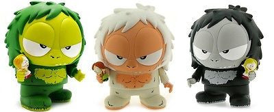 Toy2R MCA Evil Ape 6" White Black Green Naked Kong 3 Vinyl Action Figure - Lavits Figure