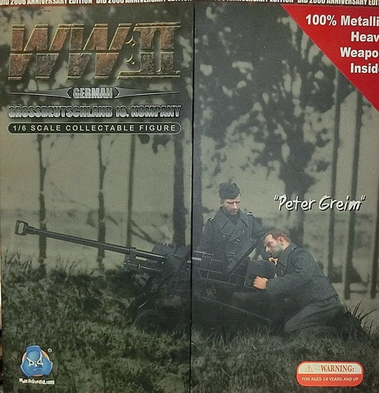 DID 2006 1/6 12" WWII German Grossdeutschland 16 Kompany Peter Greim Action Figure - Lavits Figure
 - 1