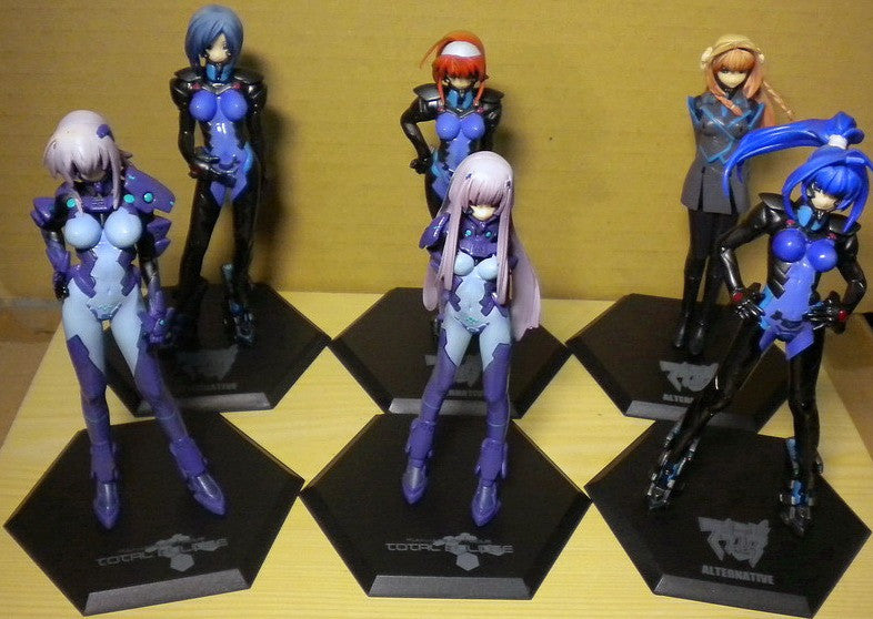 Volks Muv-Luv M.O.E. Age Burning Alternative Ultimate Characters Part 02 6 Figure Set Used - Lavits Figure
- 1