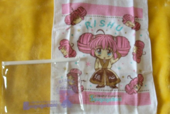 Japan Denshin Mamotte Shugogetten Rishu Ver Mini Towel - Lavits Figure