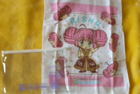 Japan Denshin Mamotte Shugogetten Rishu Ver Mini Towel - Lavits Figure