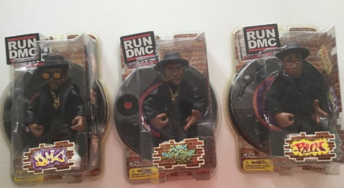Mezco Toys Run DMC 3 10" Collectible Figure Set