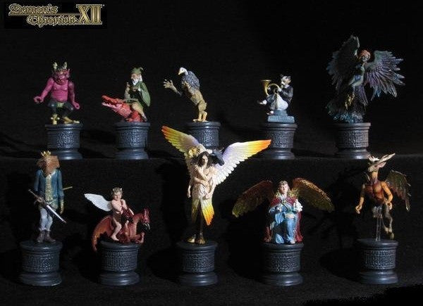 Yanoman Demon's Chronicle Part XII Exercitus Caelestis 12 10 Color Chess Figure Set - Lavits Figure
- 2
