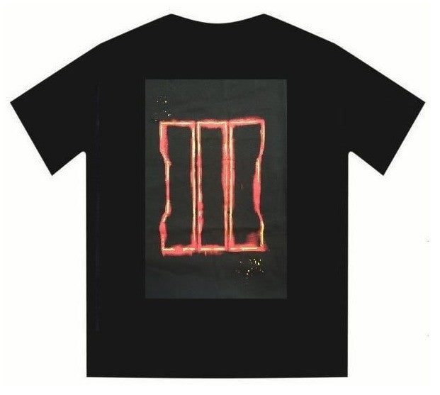 Play Station 4 PS4 Call of Duty Black Ops III 3 Limited Tee Shirt Size F - Lavits Figure
- 1