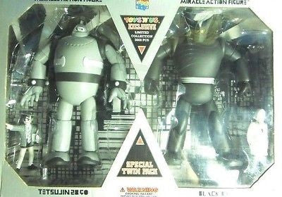 Medicom Toys R Us Tetsujin 28 Black OX Special Twin Pack Miracle Action Figure - Lavits Figure