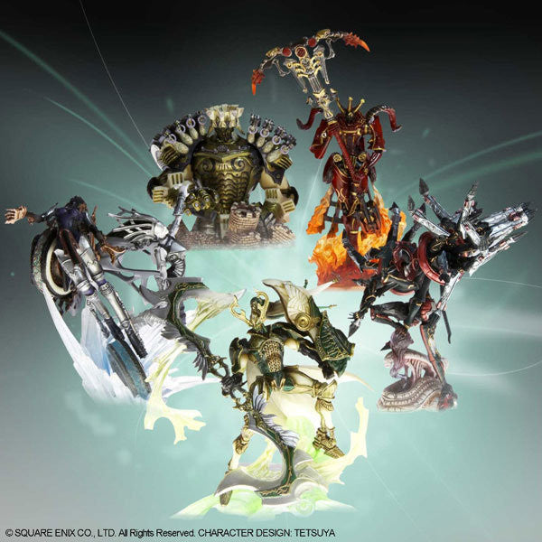 Square Enix Final Fantasy Creatures Kai Vol 3 5 Trading Figure Set