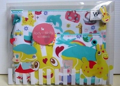 Kenny's Work Kenny Wong Molly x Rody Family Mart Limited 7"x9" 5"x6.5" 2 Mini Bag Set - Lavits Figure
- 2