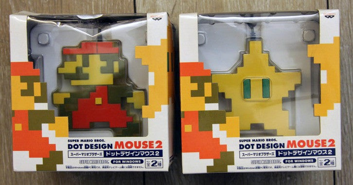 Banpresto Super Mario Bros Dot Design Mouse 2 Part 2 Figure Set - Lavits Figure