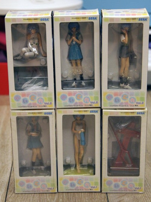 Sega Neon Genesis Evangelion Rei Ayanami Vol 2 6 Pvc Collection Figure Set - Lavits Figure
 - 1