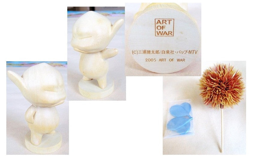 ART OF WAR PUCK 石像 Berserk KURI PUCK Art of War - 2 Puck Figures - Preowned