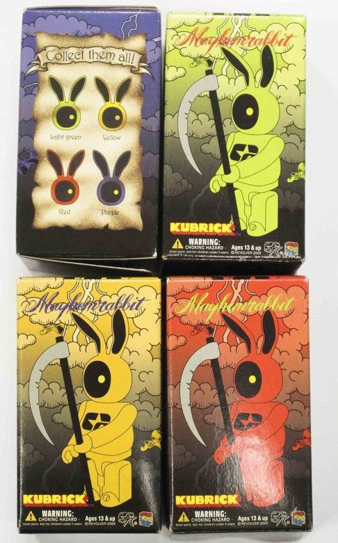 Medicom Toy Kubrick 100% Mayhem Rabbit 4 Figure Set - Lavits Figure
- 2