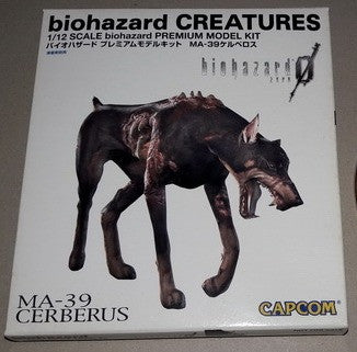 Capcom 1/12 Biohazard Creatures Plastic Prmium MA-39 Cerberus Model Kit Figure Set - Lavits Figure
- 1