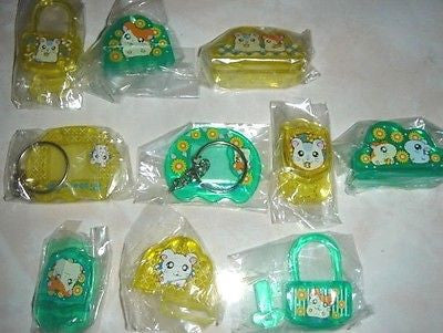 Yujin Gashapon Capsule Hamtaro And Hamster Friends 10 Mini Stationery Figure Set - Lavits Figure
- 2