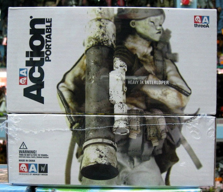 ThreeA 3A Toys 2013 Ashley Wood Interheavy Tomorrow King Bambaland Exclusive 6" Vinyl Figure - Lavits Figure
- 2