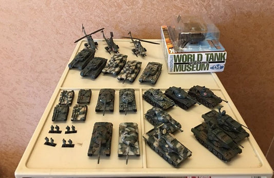 Takara 1/144 WTM World Tank Museum Panzer Tales Series 04 21+3 24 Figure Set Used
