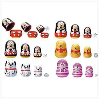 Yujin Gashapon Disney Capacara Folk Art Russian Nesting Doll 5 Mini Figure - Lavits Figure
