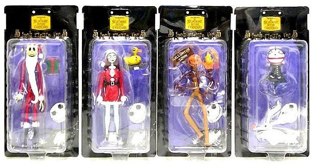 Sega Disney The Nightmare Before Christmas 4 5" Trading Figure Set - Lavits Figure
- 2