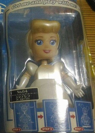 Sega Disney Characters Super Rockin 3 No 64 Cinderella Bobble Head Figure - Lavits Figure