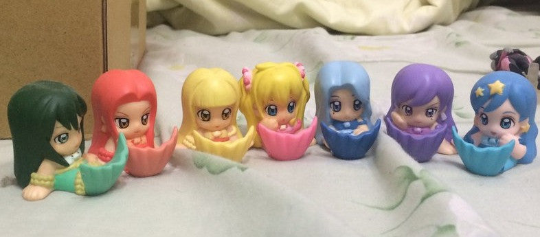 Furuta Mermaid Melody Pichi Pichi Pitch Gashapon Collection Part 3 7 Mini Figure set - Lavits Figure