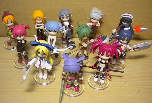 Toranoana Makai Senki Disgaea Palm Characters Box 12+1 Secret 13 Figure Set Used - Lavits Figure
 - 1