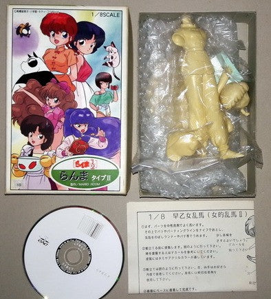 Musasiya 1/8 Takahashi Rumiko Ranma 1/2 Saotome Ranma Girl Type II Cold Cast Model Kit Figure - Lavits Figure
- 2