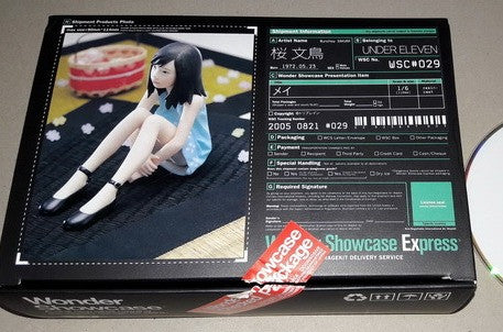 Kaiyodo 2005 Wonder Showcase WSC#029 Bunchow Sakura Cold Cast Model Kit Figure Set - Lavits Figure