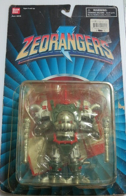 Bandai 1996 Power Rangers Zeo Ohranger Mechanizer 5" Trading Action Figure - Lavits Figure