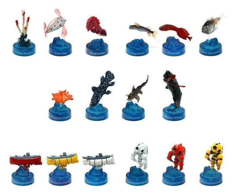Kaiyodo 2002 Deep Sea Organisms Part 2 23 Trading Collection Figure Set - Lavits Figure