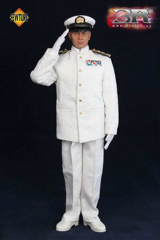 3 Reich x Fewture 12" 1/6 Toshiro Mifune Commander In Chief Of Combined Fleet Summer Clothes Version Action Figure - Lavits Figure
- 1