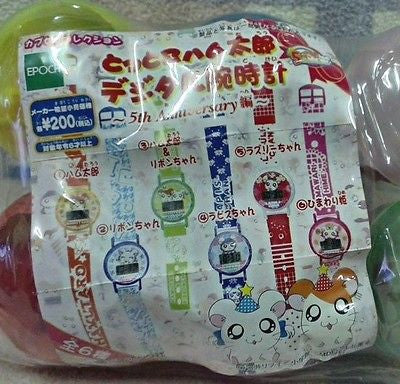 Epoch Gashapon Capsule Hamtaro And Hamster Friends 6 Digital Watch - Lavits Figure
- 1