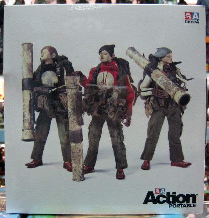 ThreeA 3A Toys 2012 Ashley Wood Heavy Tomorrow King Kato Soh Interbaka 6" Vinyl Figure Set - Lavits Figure
- 1