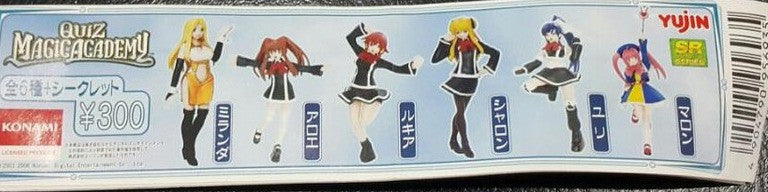 Yujin SR Gashapon Konami Quiz Magic Academy 6 Figure Set - Lavits Figure