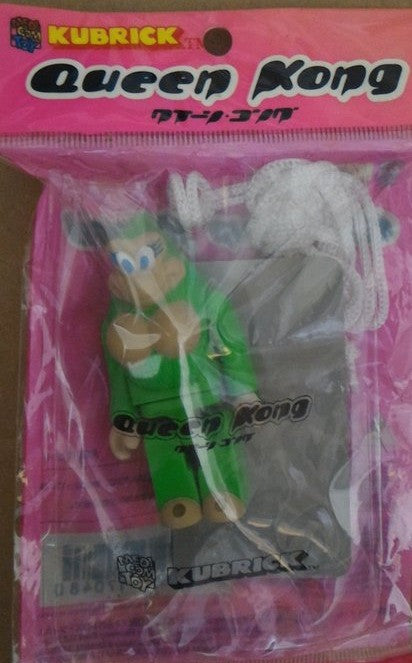 Medicom Toy Kubrick 100% Queen Kong Green Ver Vinyl Figure
