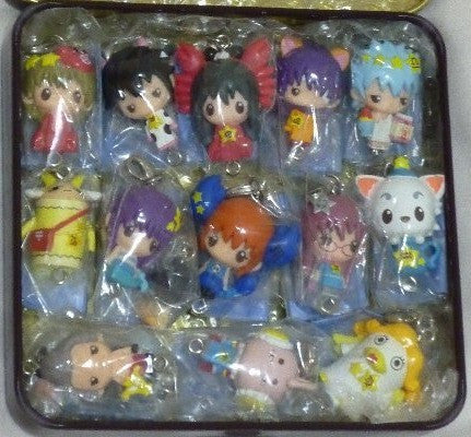 Megahouse Gintama Chara Fortune Sign Ver 12+1 Secret 13 Mascot Strap Trading Figure Set