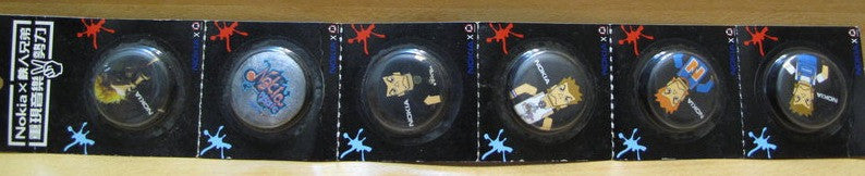 Brothersfree x Nokia 6 Mini Pins Set - Lavits Figure
