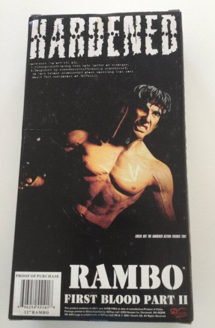 N2 Toys 2001 1/6 12" First Blood Part II 2 John Rambo Action Figure