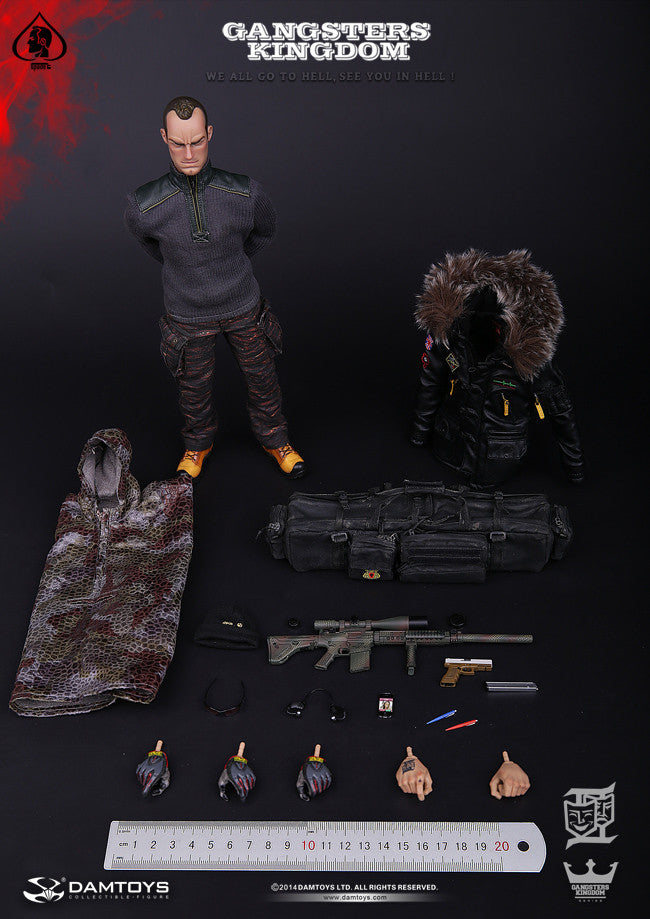 DamToys 1/6 12" Gangsters Kingdom GK007 Spade 5 Action Figure - Lavits Figure
 - 3