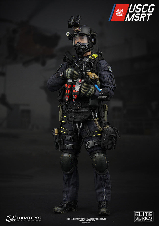 DamToys 1/6 12" Elite Series 78016 U.S. Coast Guard MSRT Semper Paratus Action Figure - Lavits Figure
- 1