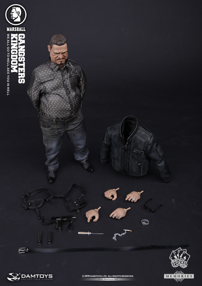 DamToys 1/6 12" Gangsters Kingdom GK002MX Memory Article Fat Man Action Figure - Lavits Figure
- 3
