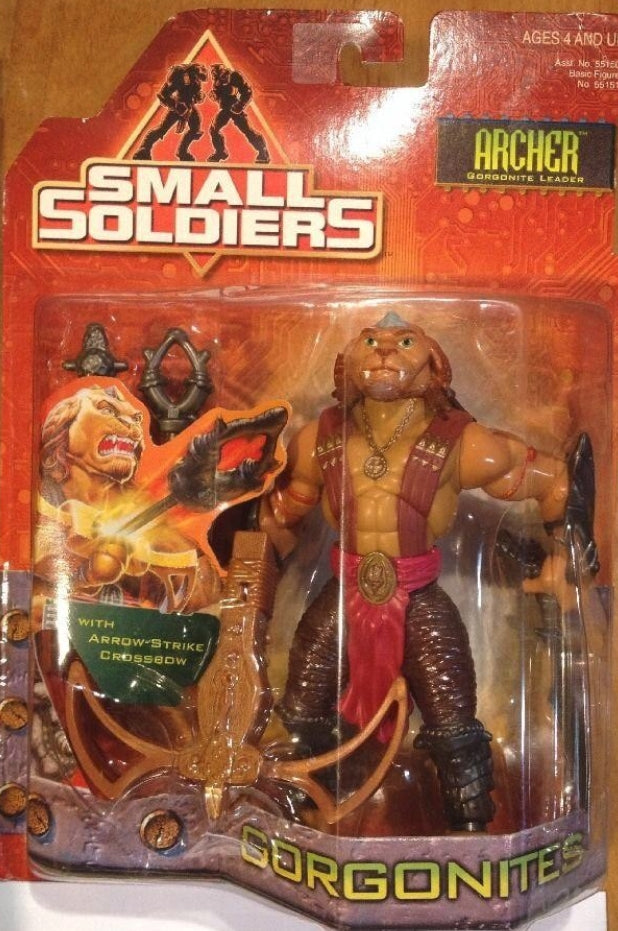 Kenner Small Soldiers Commando Elite Gorgonite Archer Action Figure
