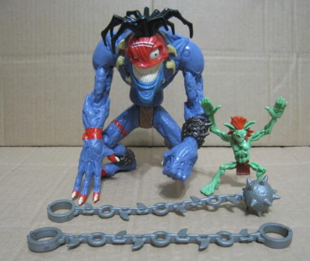 Kenner Small Soldiers Commando Elite Gorgonite Witchdoctor Insaniac Action Figure Used