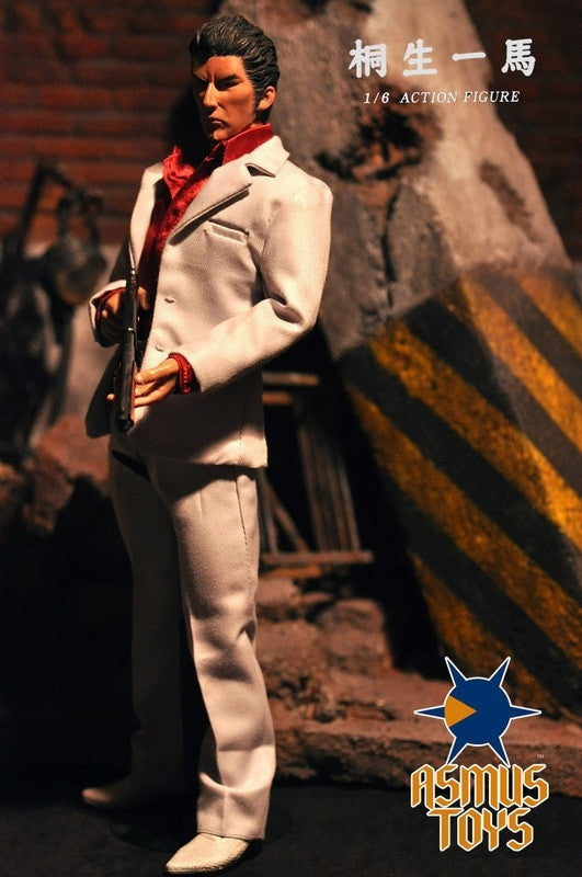 Asmus Toys 1/6 12" Yakuza Ryu Ga Gotoku Kenzan Kazuma Kiryu Action Figure Set - Lavits Figure
- 1