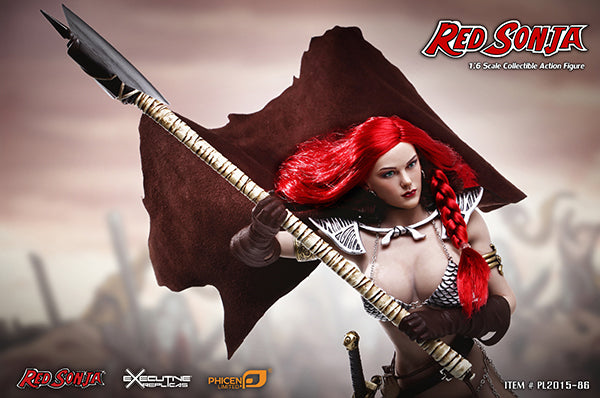Phicen 1/6 12" PL2015-86 Red Sonja Action Figure