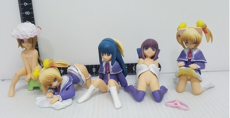 Millennium DGP Digital Gals Paradise Sensei Da-isuki Daisuki Gashapon 5 Figure Set Used