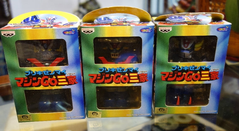 Banpresto 1999 Great Mazinger Z UFO Robo Grendizer 3 Action Figure Set
