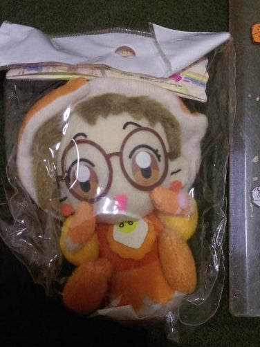 Banpresto Magical Ojamajo Do Re Mi hazuki Fujiwara 3" Plush Doll Strap Key Chain Figure