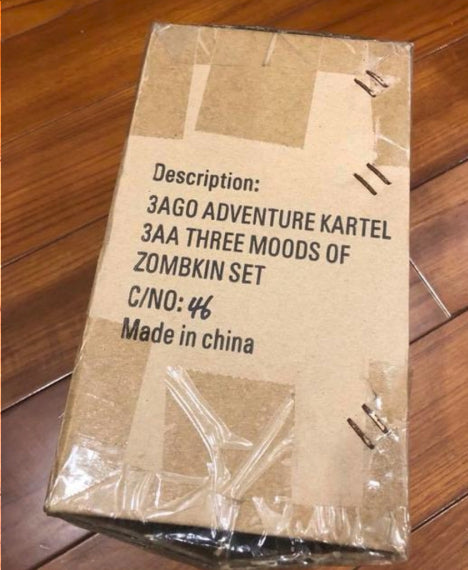 ThreeA 3A Toys Ashley Wood Adventure Kartel 3AGO AK Zombkin 8" Action Figure Set