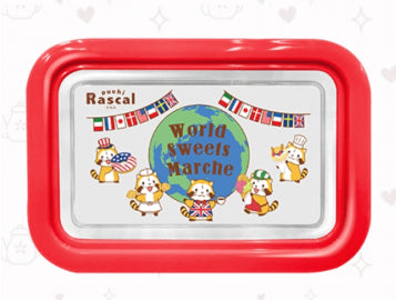 Puchi Rascal The Raccoon Desserts Taiwan 7-11 Limited 6 Microwavable Glass Lunch Box Set